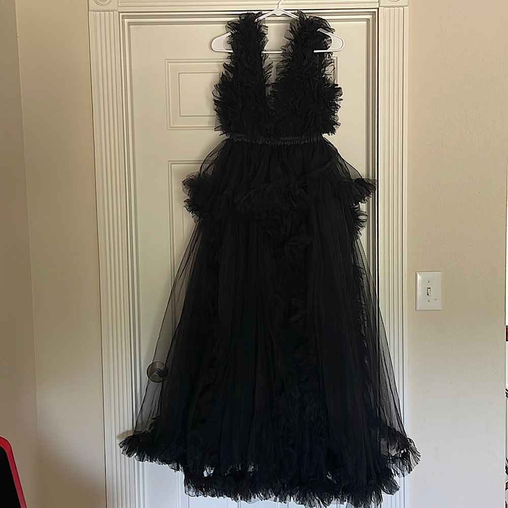Black Tulle Dress